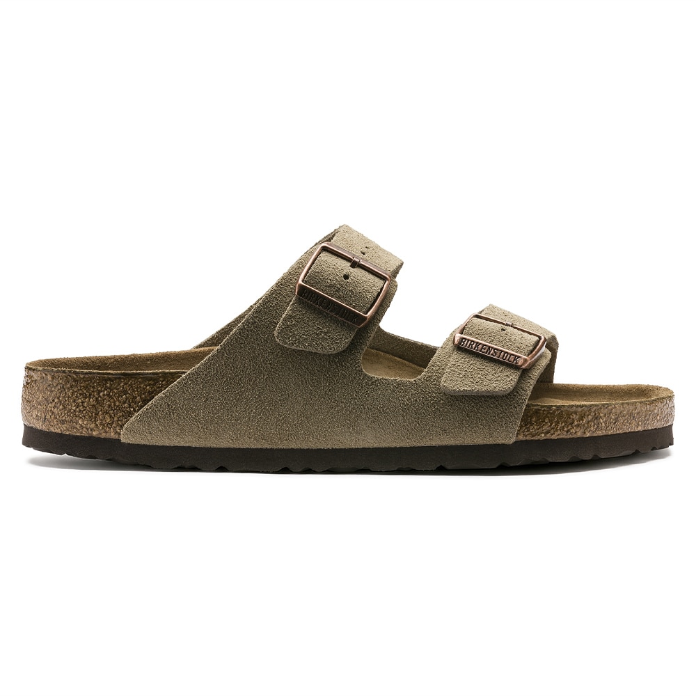 Arizona Soft Footbed Suede Leather - Taupe