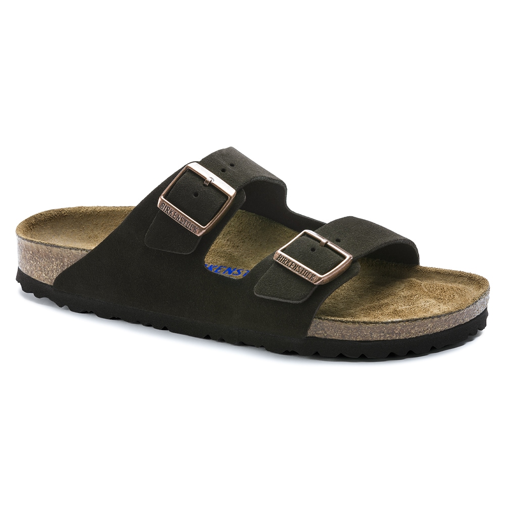 Arizona Soft Footbed Suede Leather - Mocha