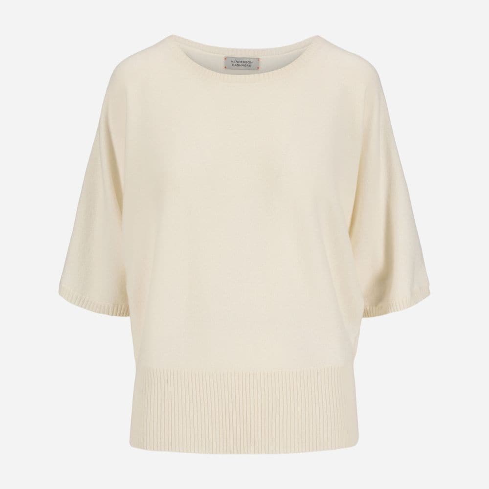 Basic Batwing Pullover - Pearl
