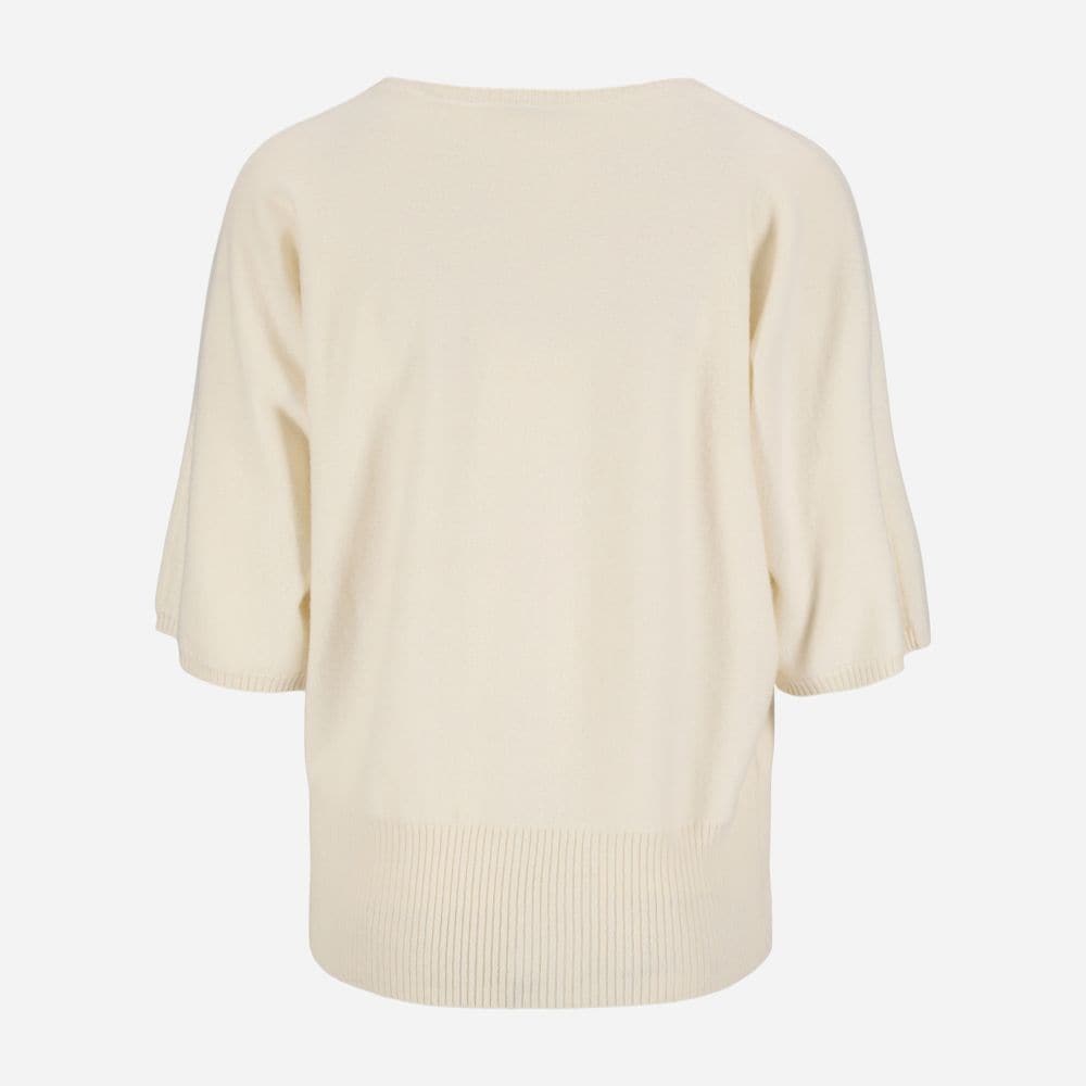 Basic Batwing Pullover - Pearl