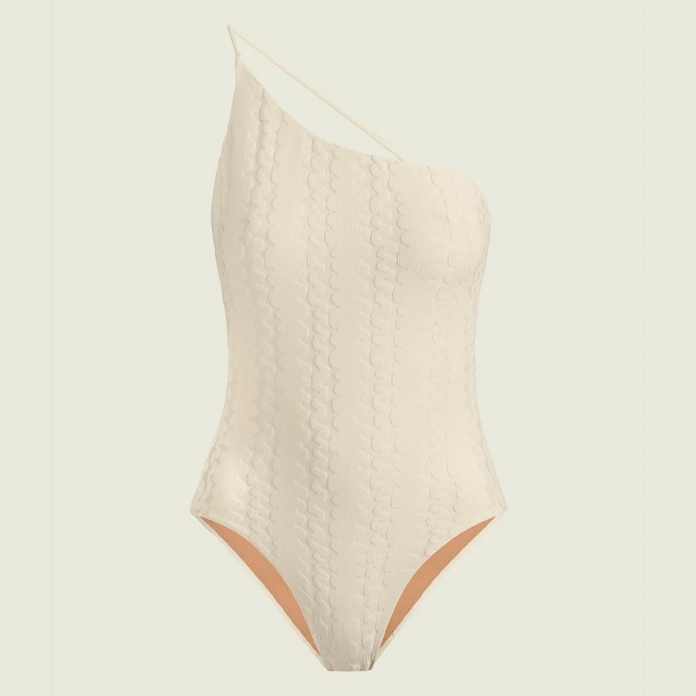 Scribble Tuffo Bathing Suit - Ecru