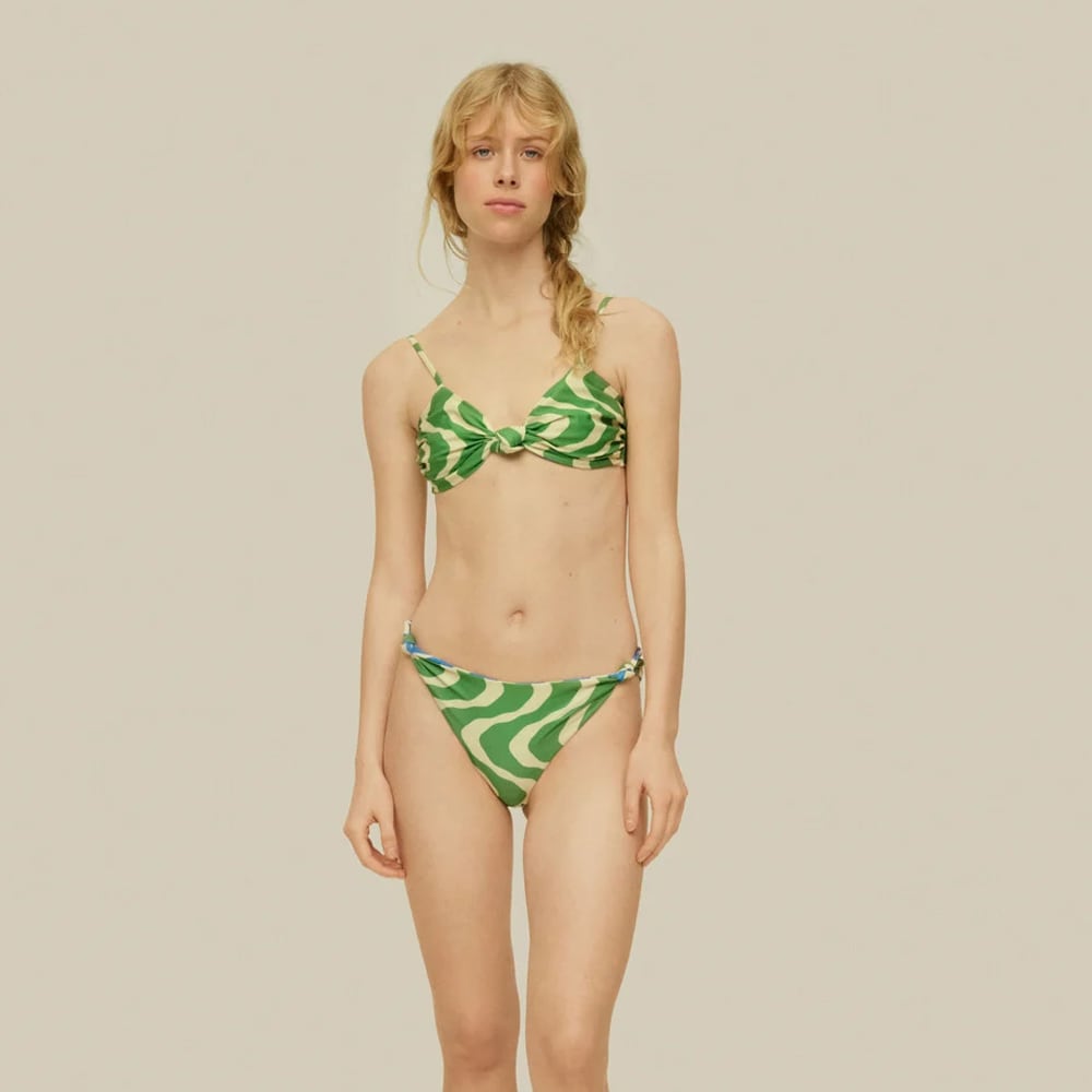 Rippling Onda Bikini Bottom - Twin