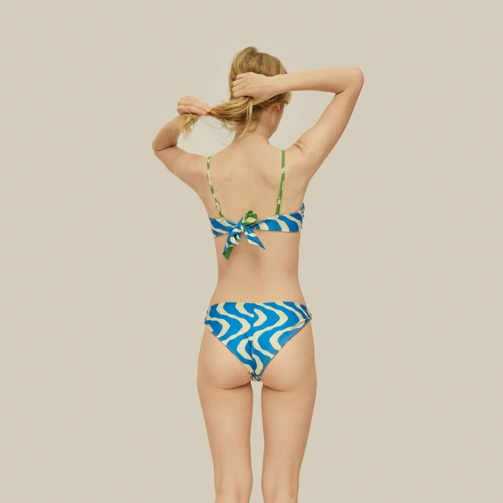 Rippling Onda Bikini Bottom - Twin