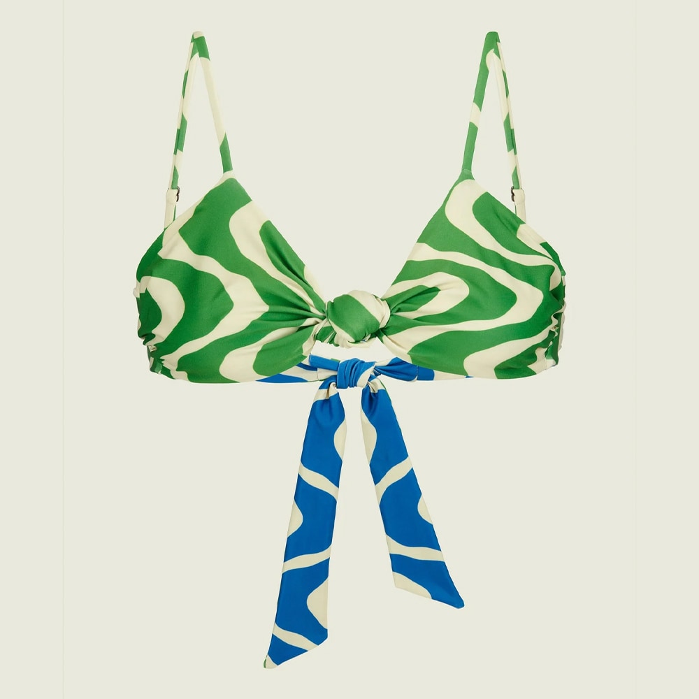 Rippling Onda Bikini Top - Twin