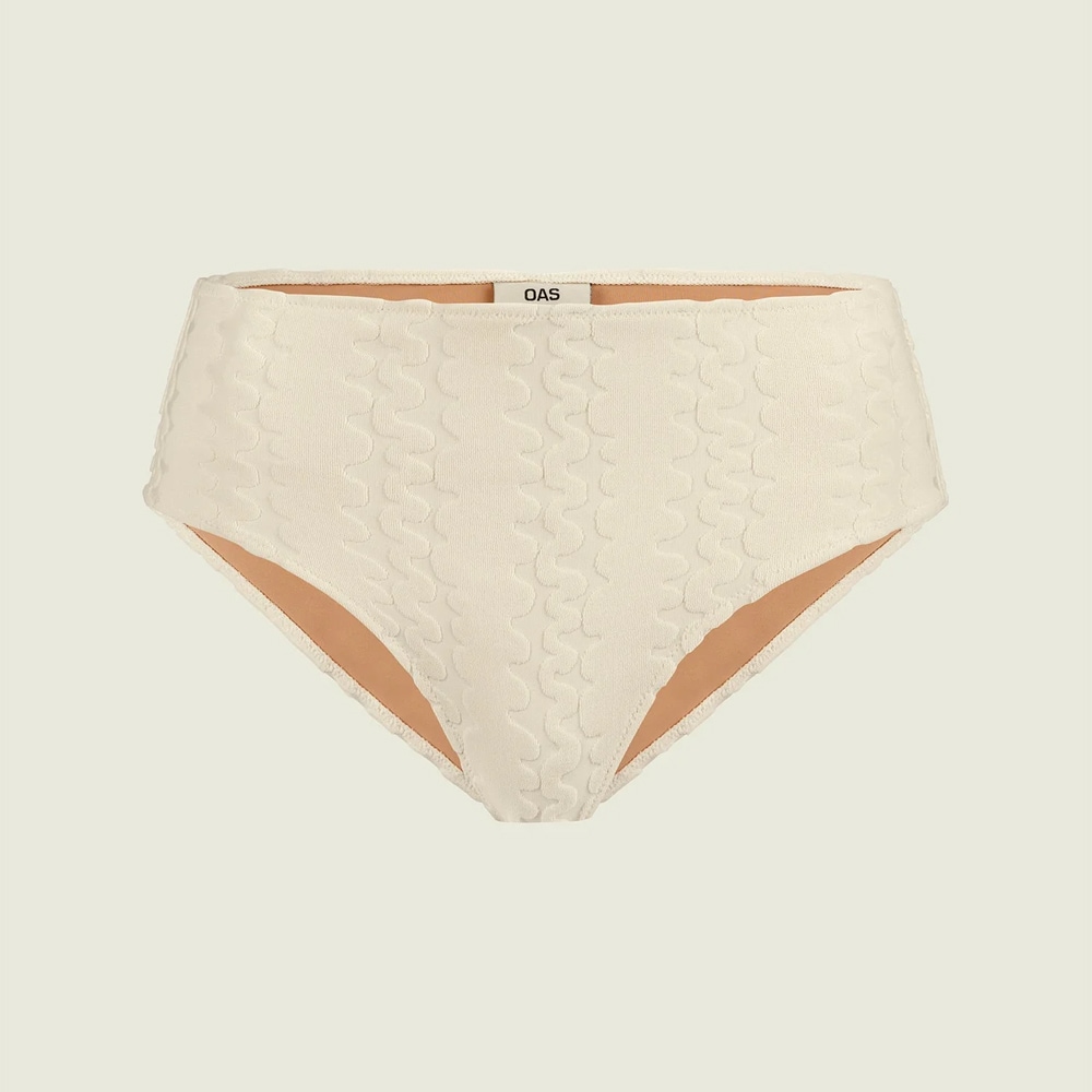 Scribble Riva Bikini Bottom - Ecru