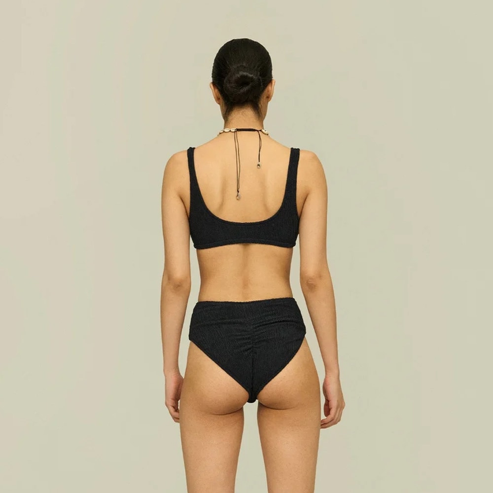 Roccia Bikini Top - Nero