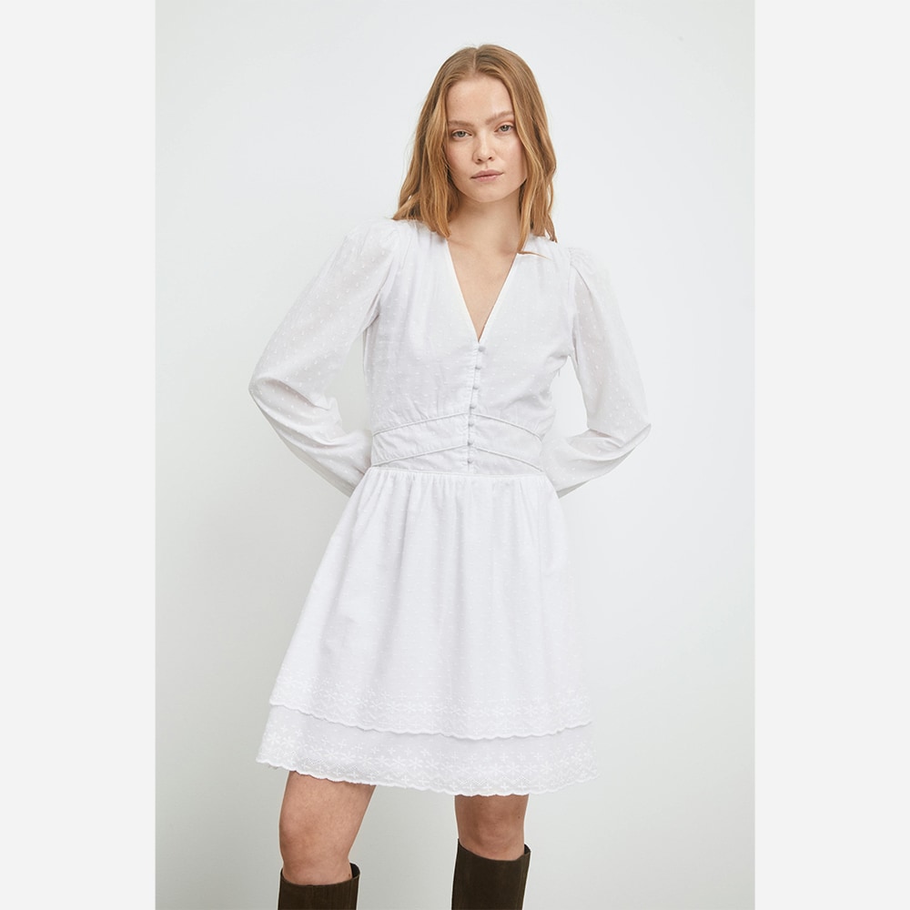 Lea Dress - White