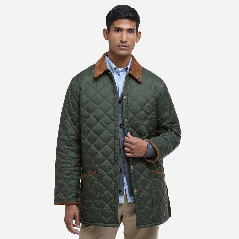 30th Anniversary Liddesdale Quilted Jacket - Olive