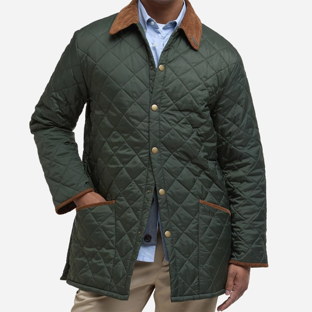 30th Anniversary Liddesdale Quilted Jacket - Olive