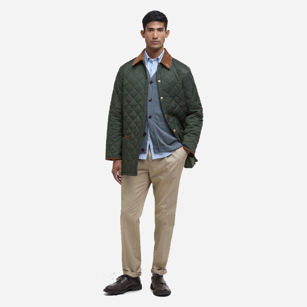 30th Anniversary Liddesdale Quilted Jacket - Olive