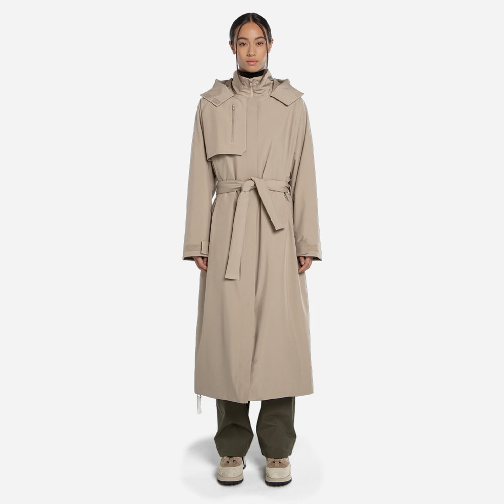 åse Insulated Coat - Beige