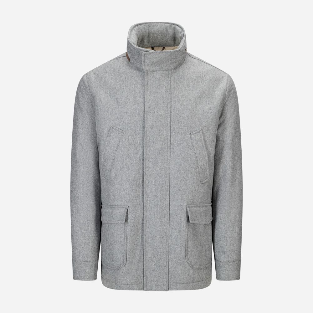 Wool Jacket - Grey