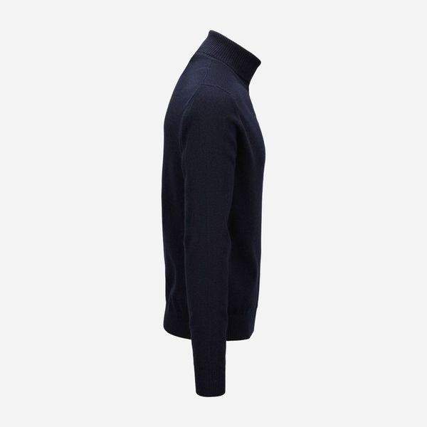 Maglia Turtleneck - Navy Cable