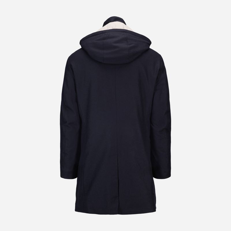Coat Loro Piana Rainsystem - Dark Blue