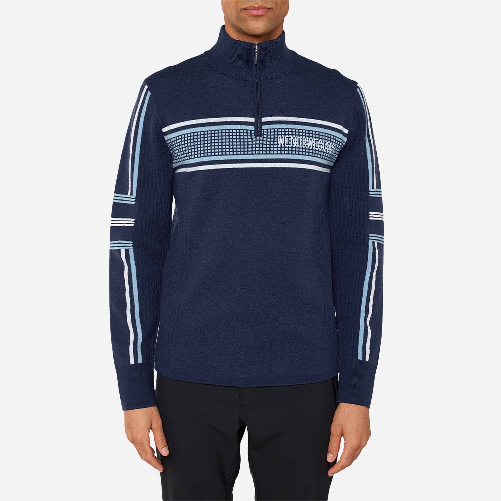 Stryn Zip Up Men - Navy Blue