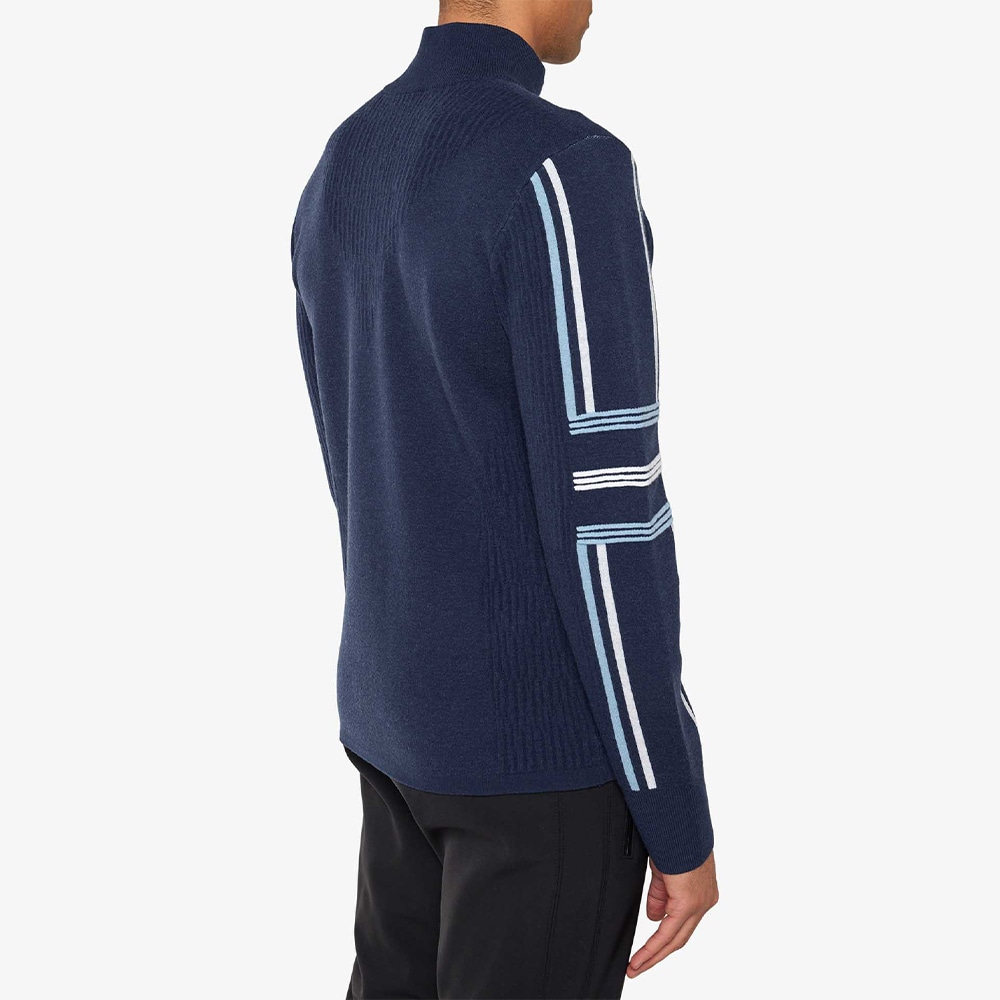 Stryn Zip Up Men - Navy Blue