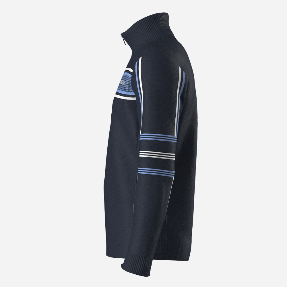 Stryn Zip Up Men - Navy Blue