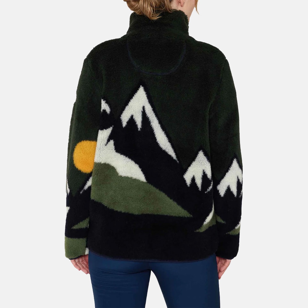Snowfun Sweater Woman - Olive Green
