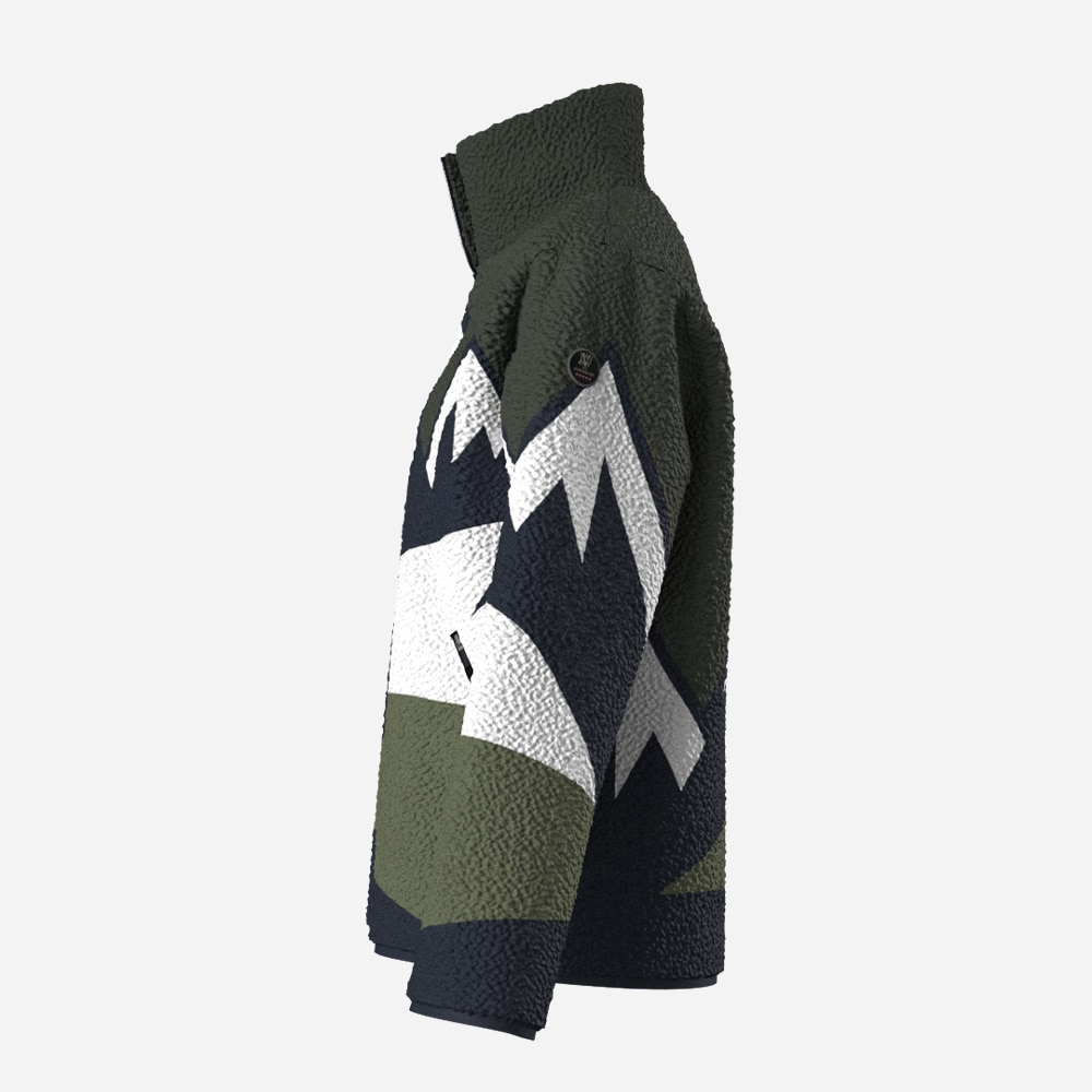 Snowfun Sweater Woman - Olive Green