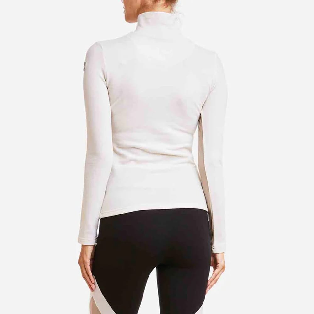 Voss Chevron Zipup Women - Off White