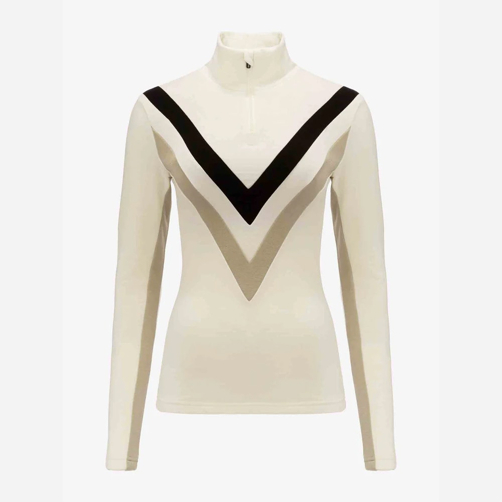 Voss Chevron Zipup Women - Off White