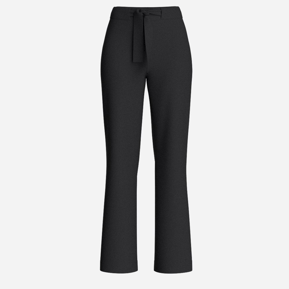 Geilo Belted Pant Woman Black