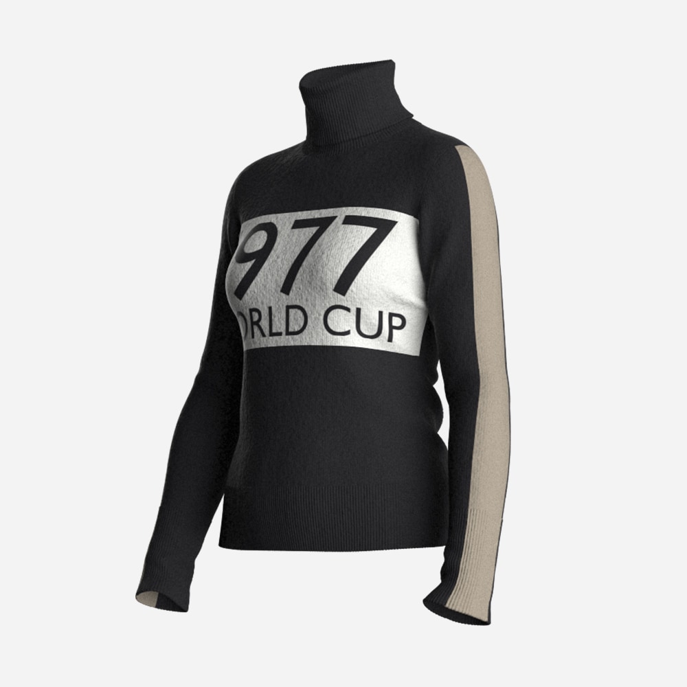 1977 World Cup Sweater Woman - Black