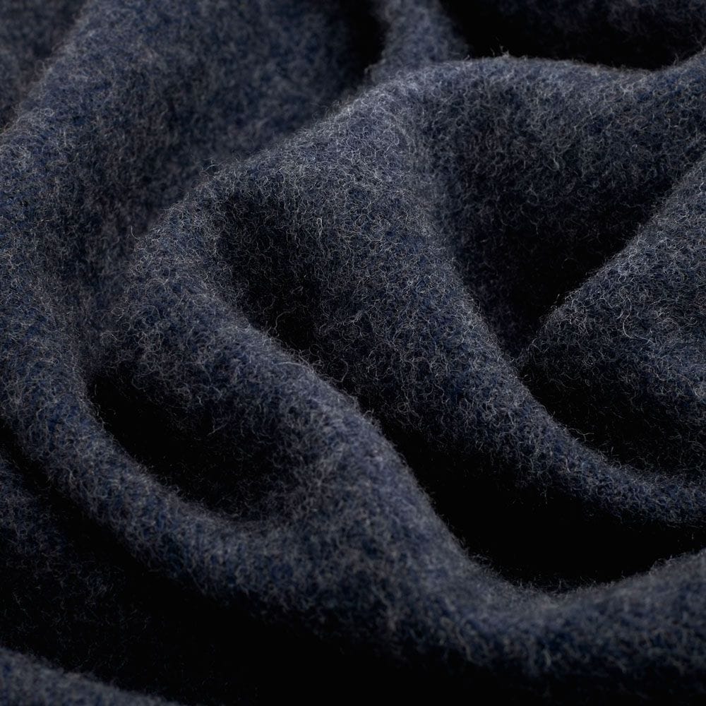 Scarf Wool - Navy Plain