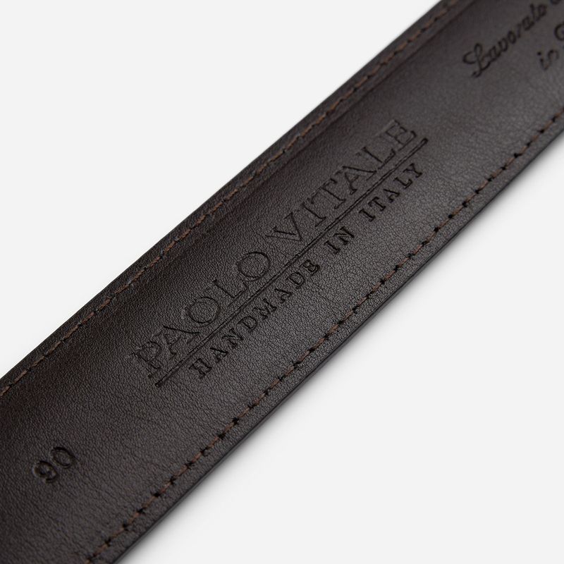Suede Herringbone Belt - T.Moro