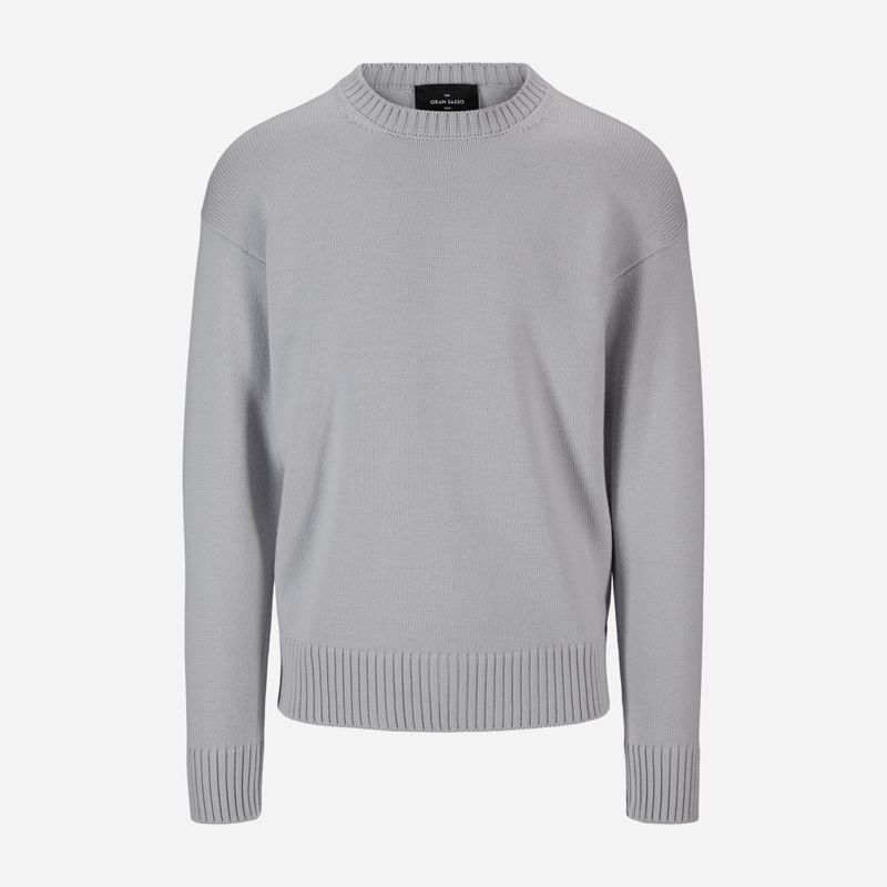 Crew Neck Wool - Ligth Grey