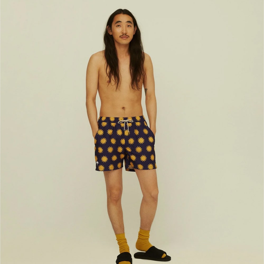 Sunday Sun Swim Shorts - Navy