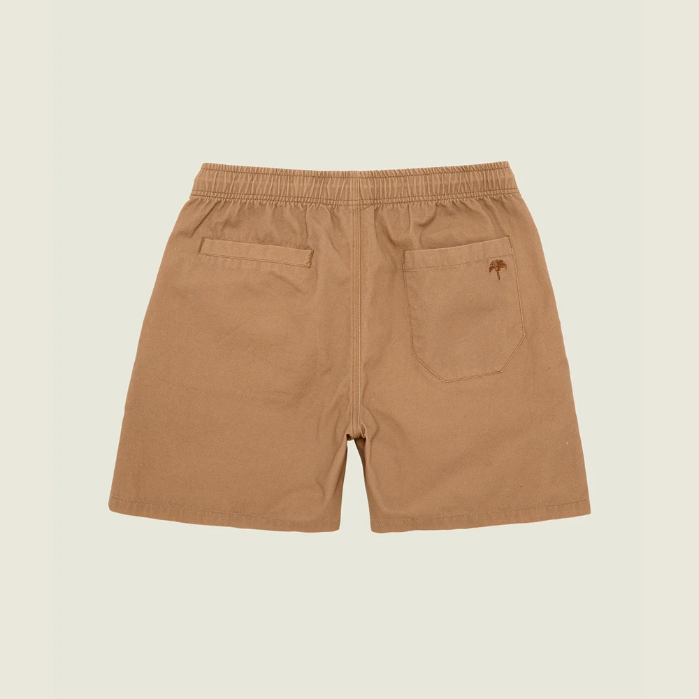 Helios Canvas Shorts - Beige