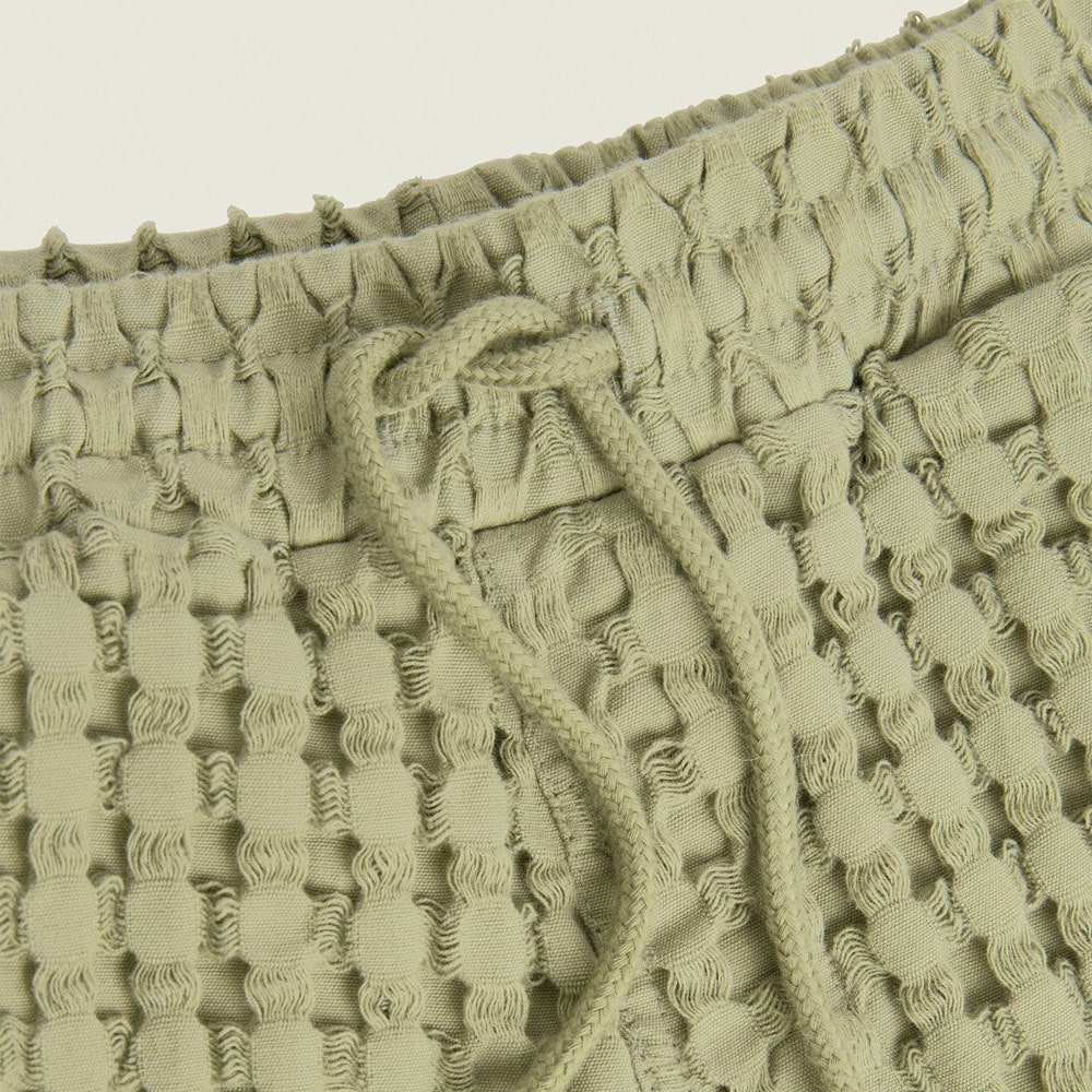 Waffle Shorts - Dusty Green