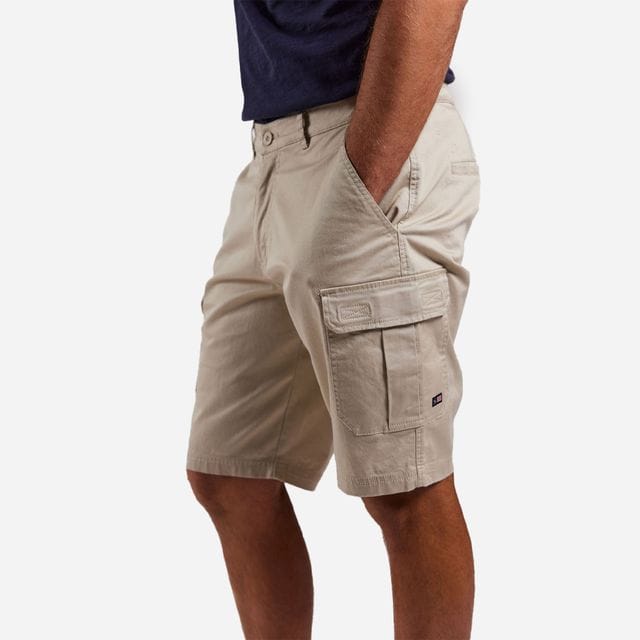 Cargo Stretchy Shorts - Sand