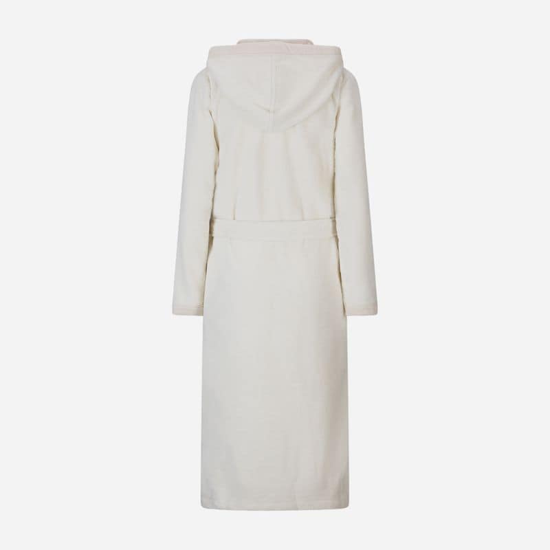 Hooded Robe - Cream