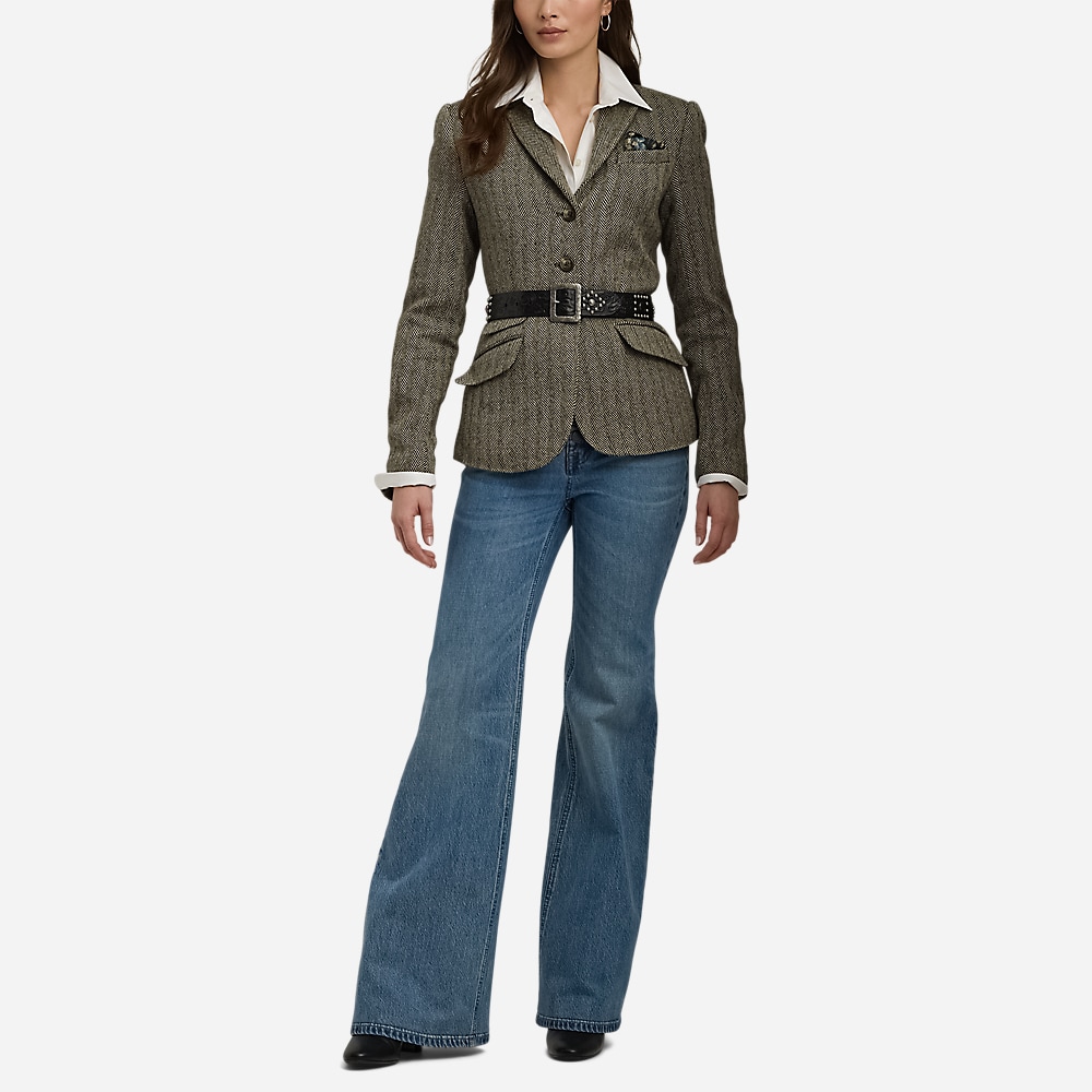 High-Rise Flare Jean - Dusk Indigo Wash