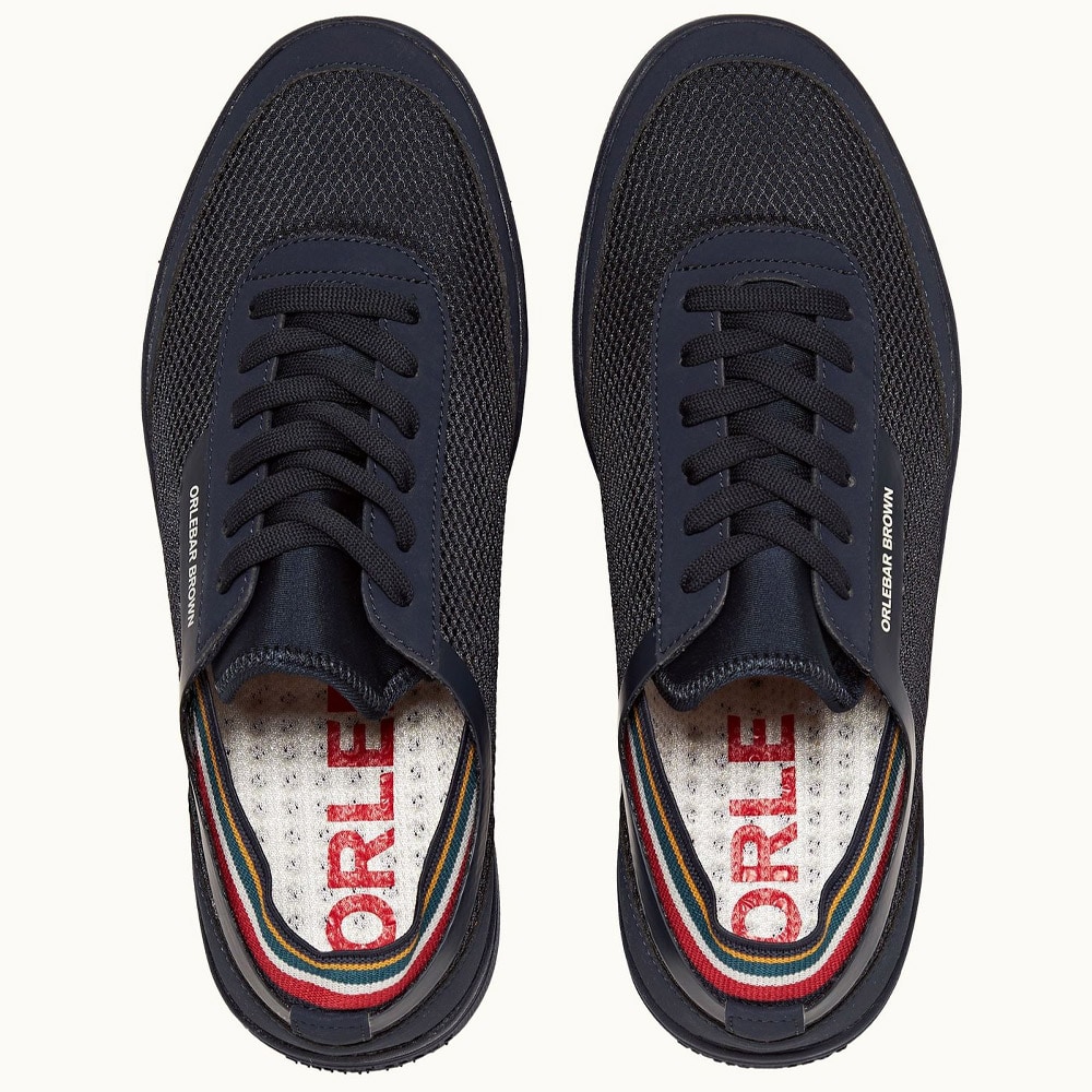 Larson O.B. Stripe - Navy/Orange/Aquamarine