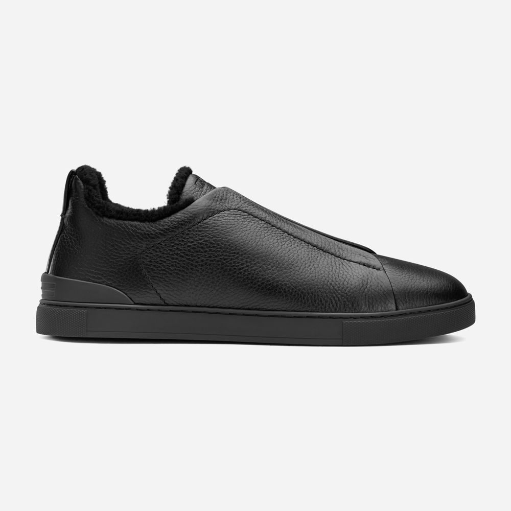 Triple Stitch - Black Solid