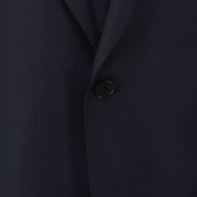 2 Pieces Suit Check - Blue Navy