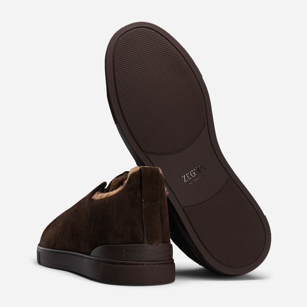 Triple Stitch - Dark Brown Solid