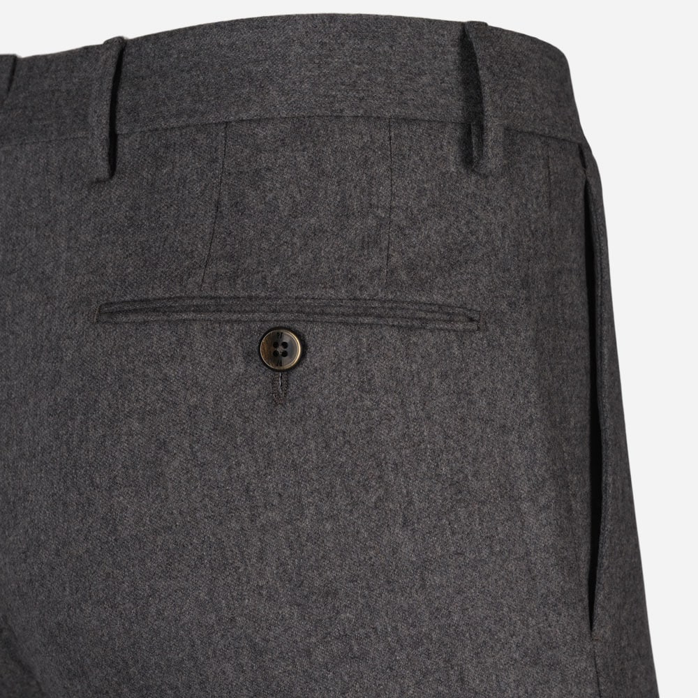 Flanel Pant Wool-Cashmere - Grey