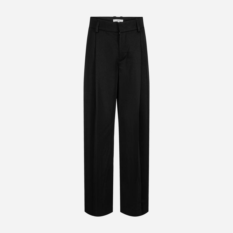 Satin Wide Leg - Black