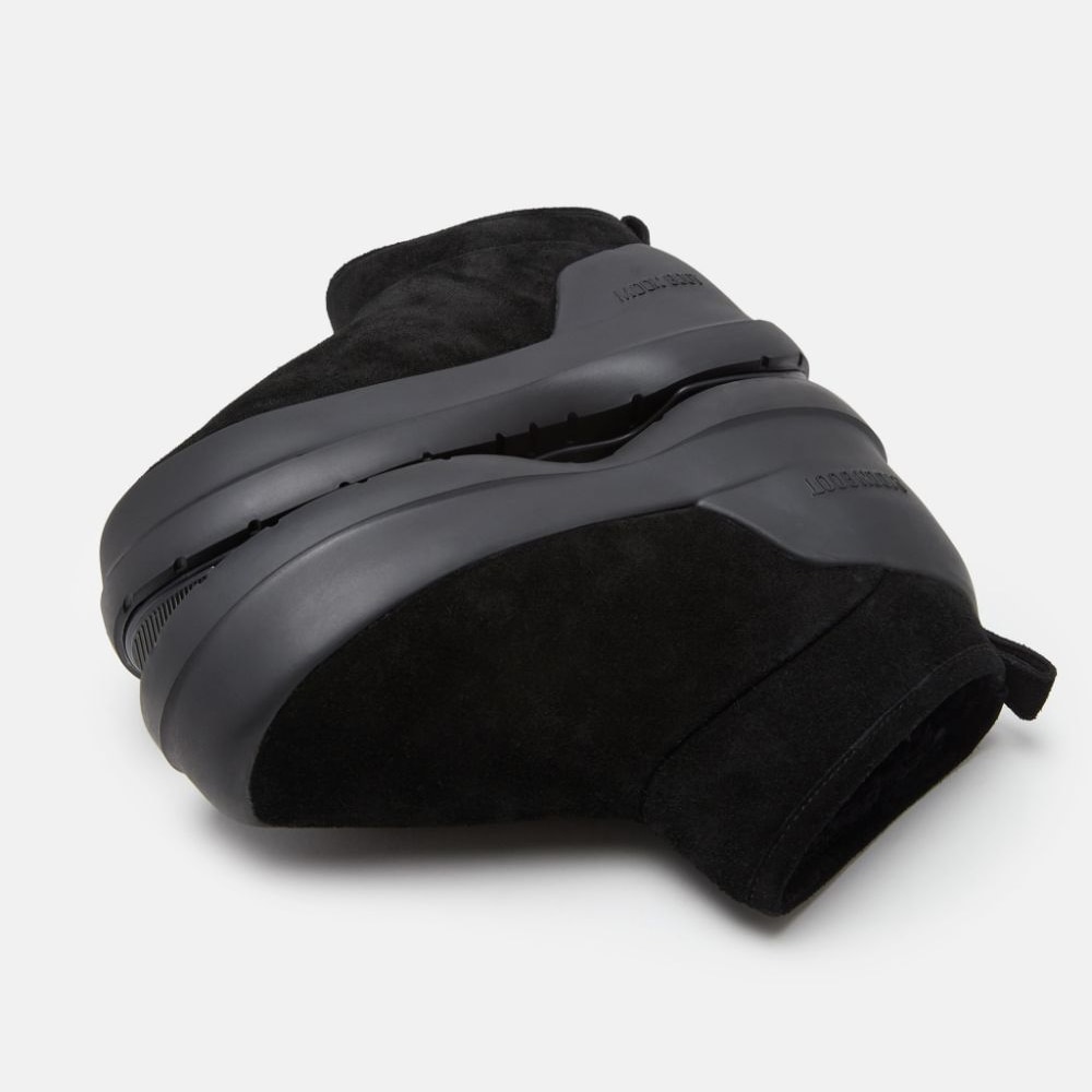Luna Low Suede - Black