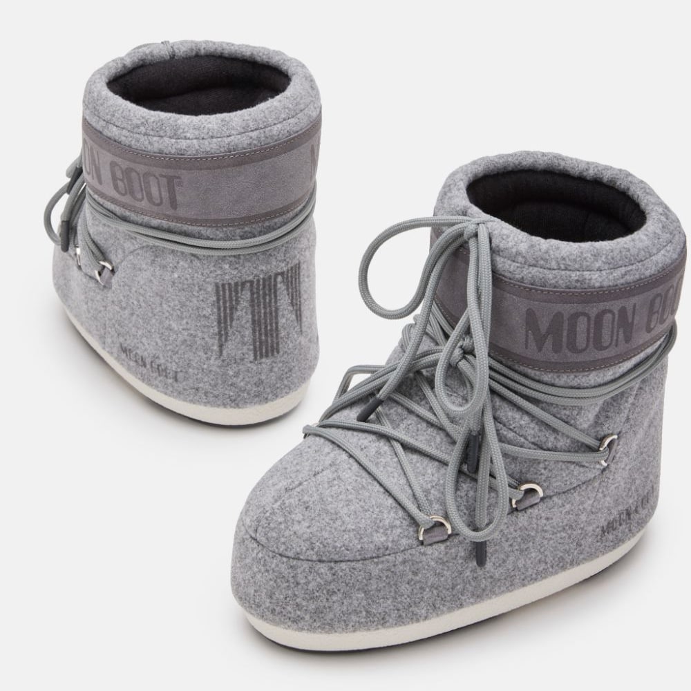 Icon Low Felt - Grey