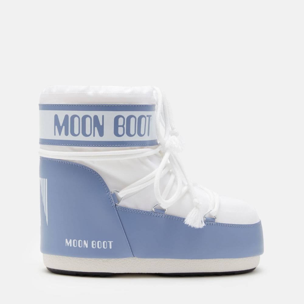 Icon Low Nylon - Elephant Grey-White