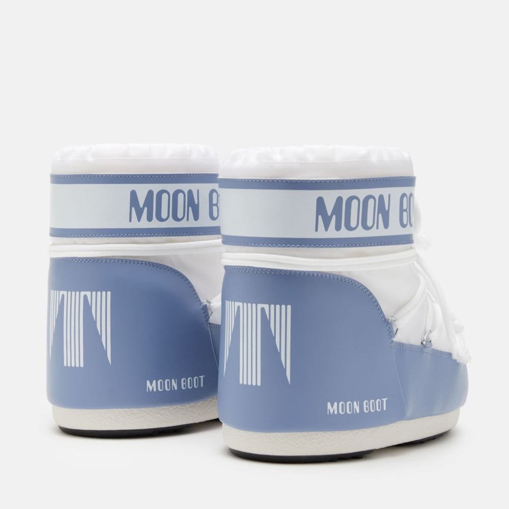 Icon Low Nylon - Elephant Grey-White