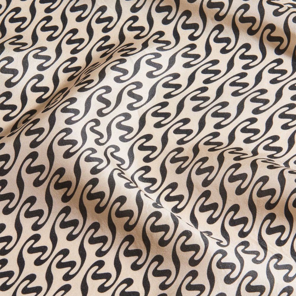 Fine Scarf Monogram - Black Mix