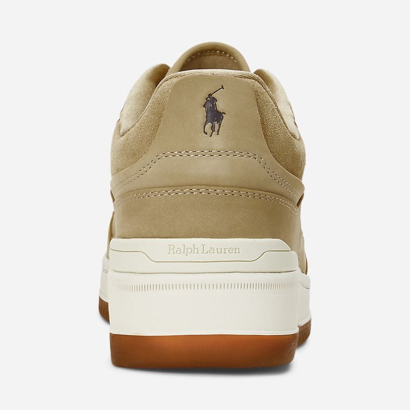 Masters Sport Suede-Nubuck Sneaker - Bone/Dark Brown