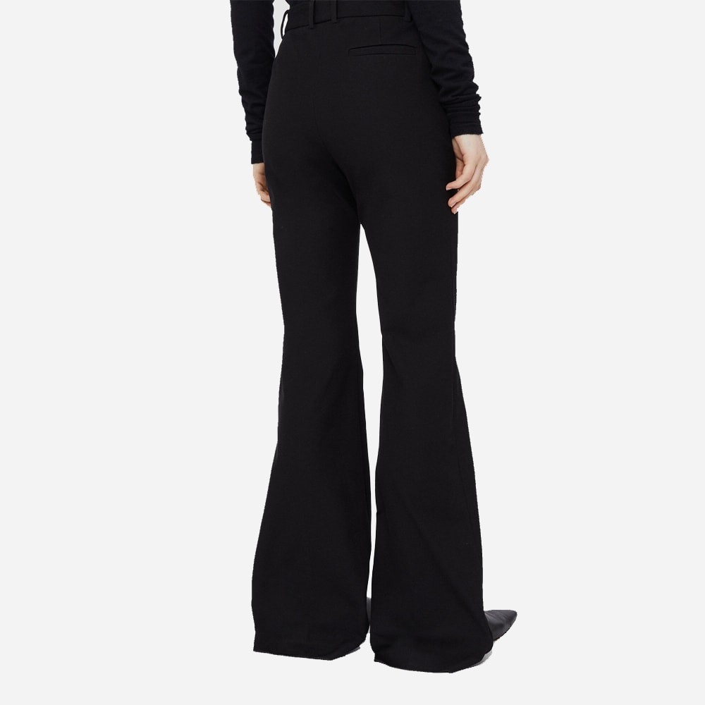 Gabardine Stretch Tafira Trousers - Black