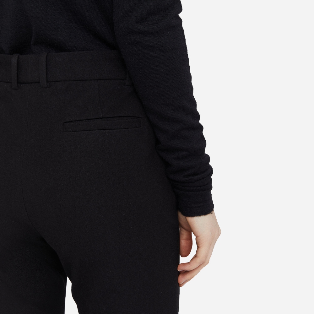 Gabardine Stretch Tafira Trousers - Black